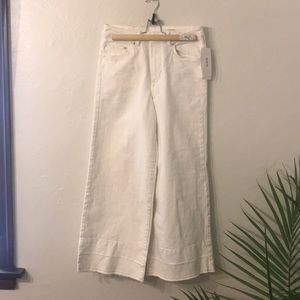 NWT H&M Wide Leg Denim Pants